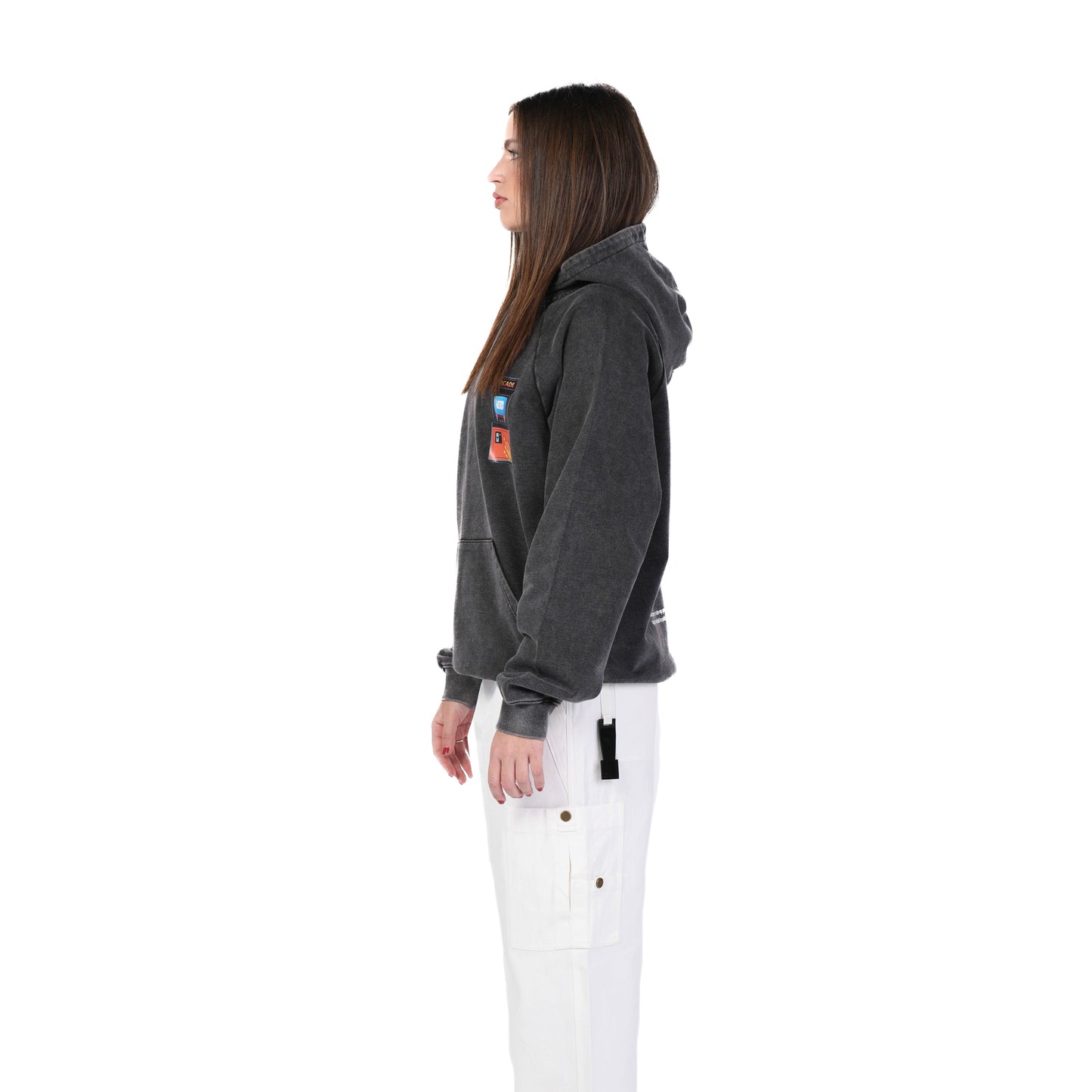 ARCADE GAME - GRAY HOODIE