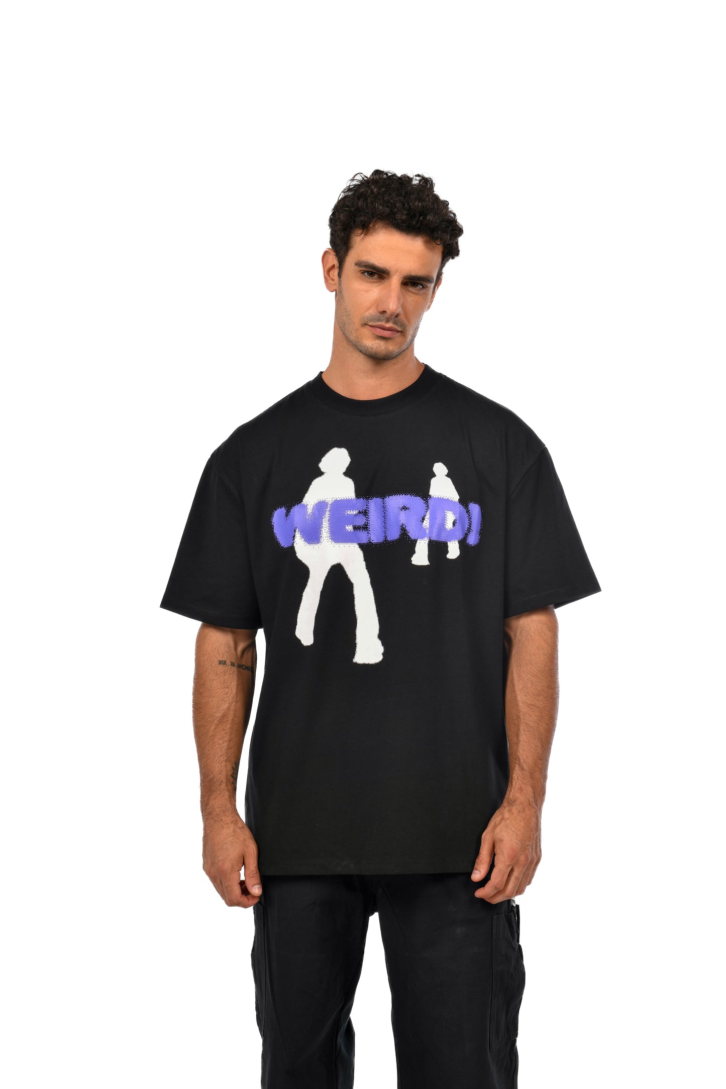 INVISIBLE HUMAN - BLACK -TSHIRT