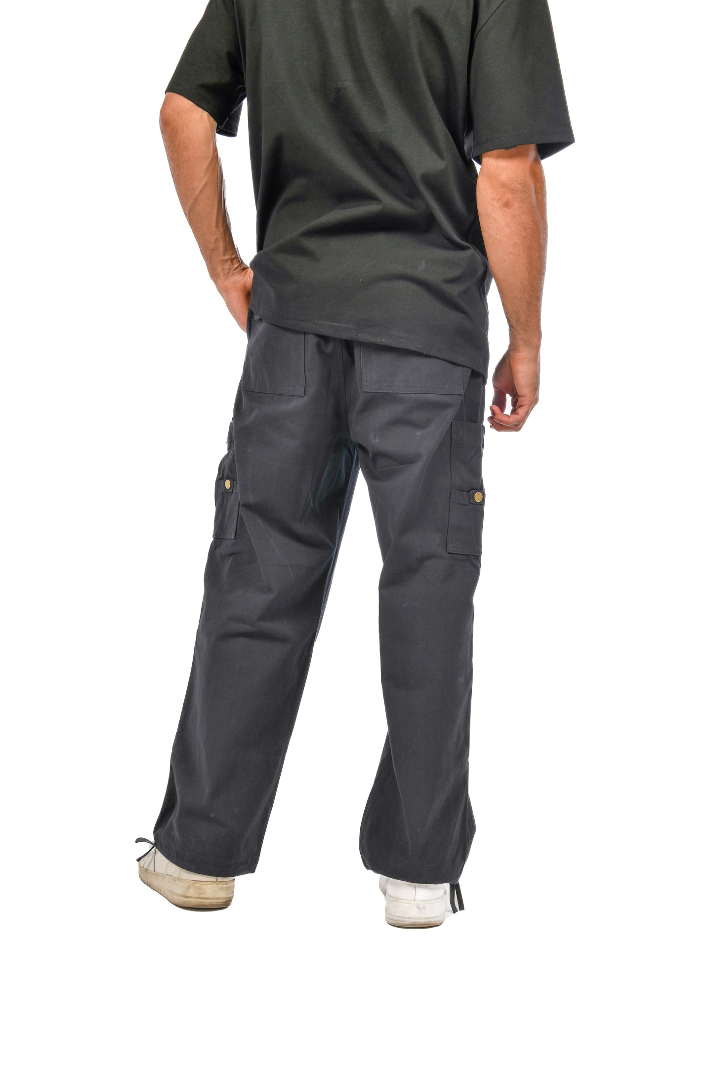 CARGO PANTS - BLACK