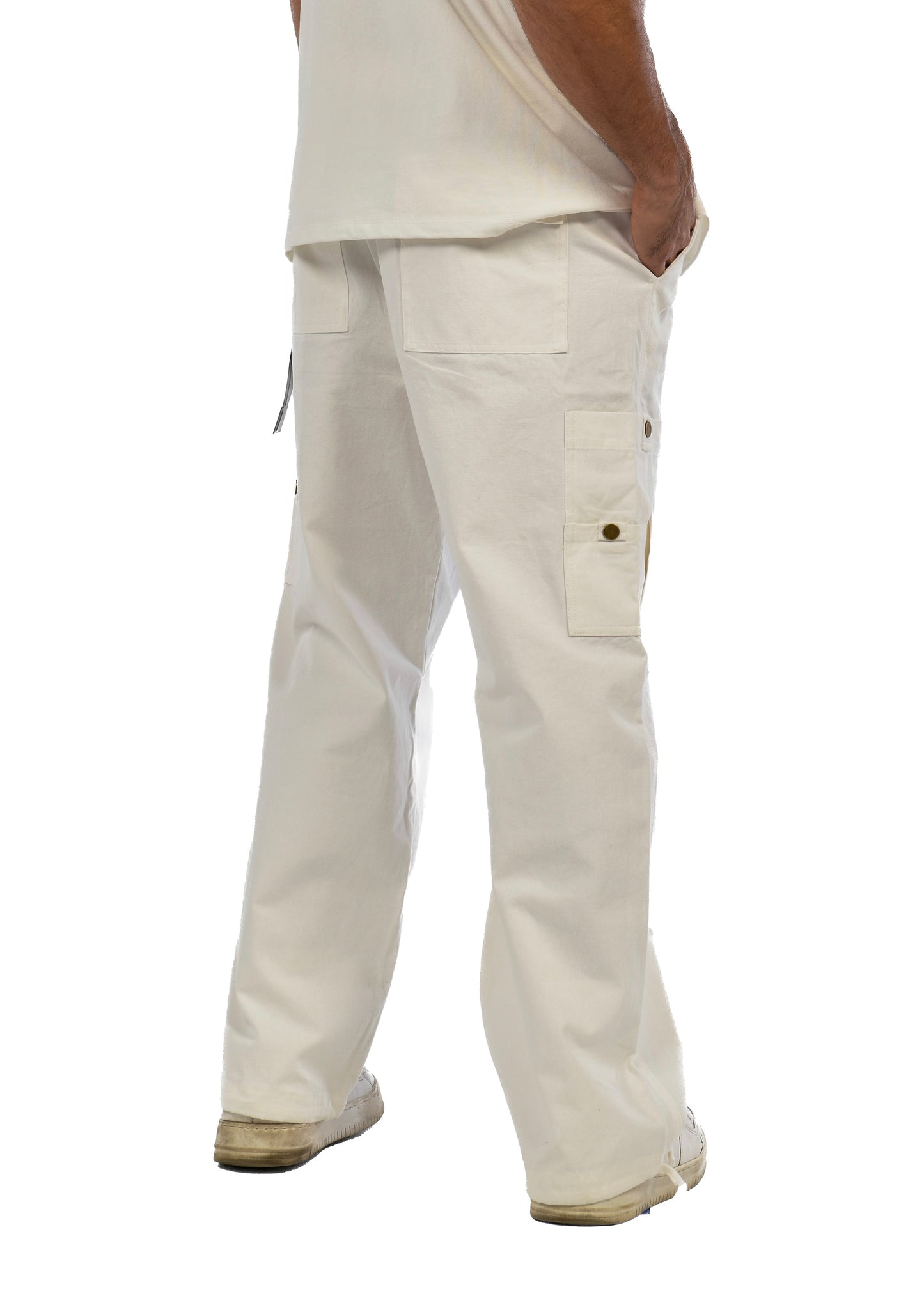 CARGO PANTS - WHITE