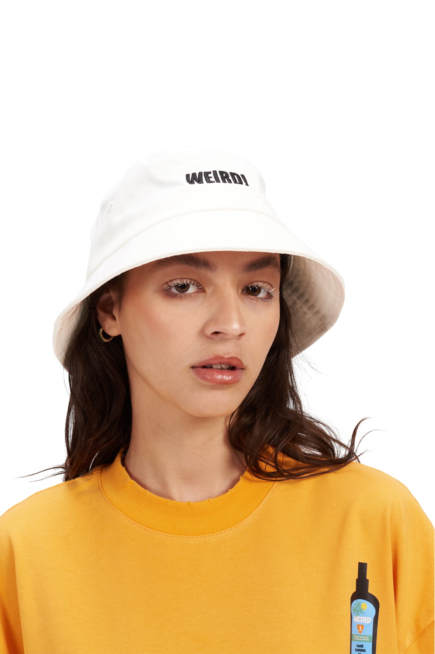 WHITE - BUCKET HATS