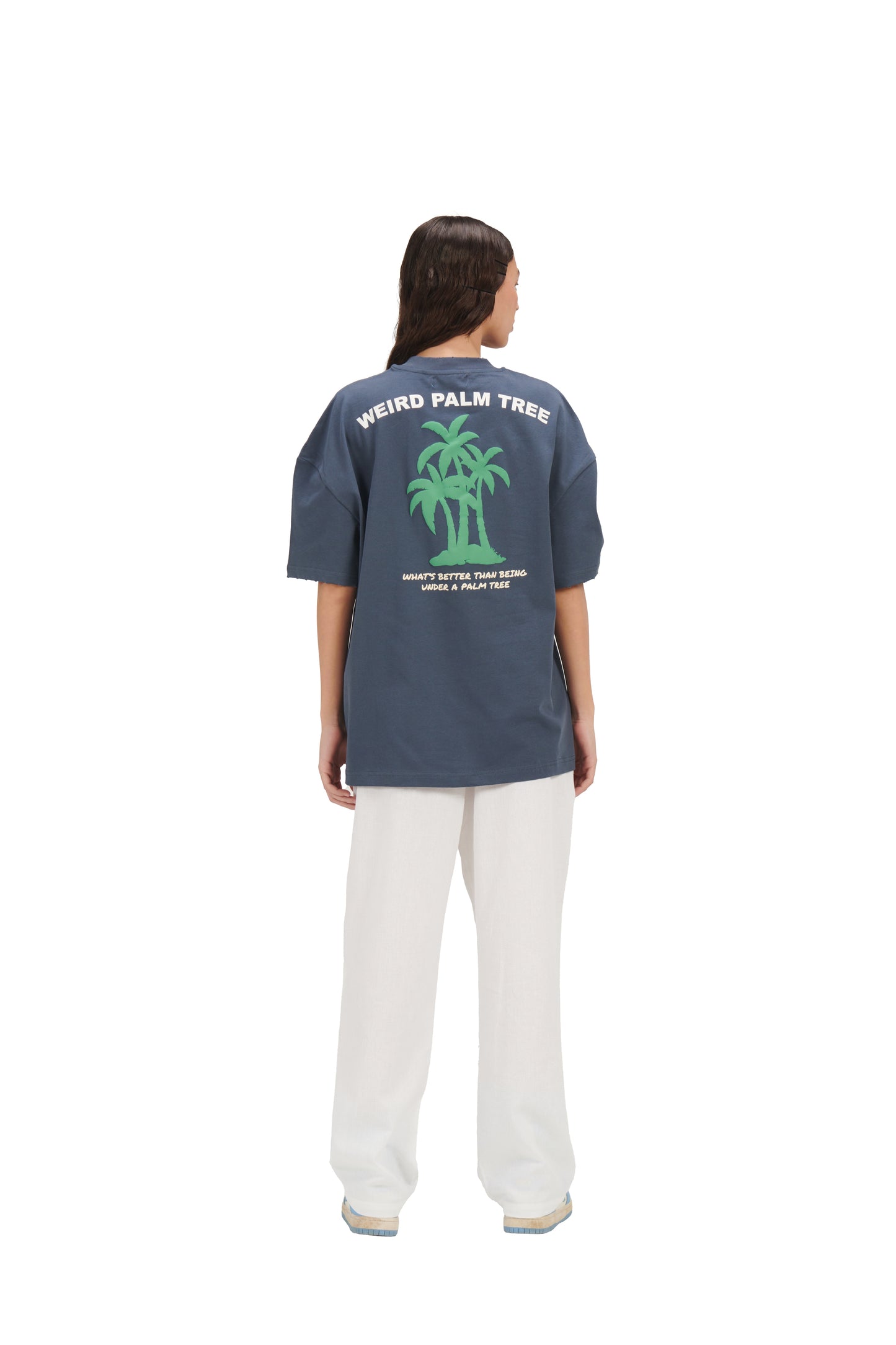 PALM TREE - GRAY T-SHIRT