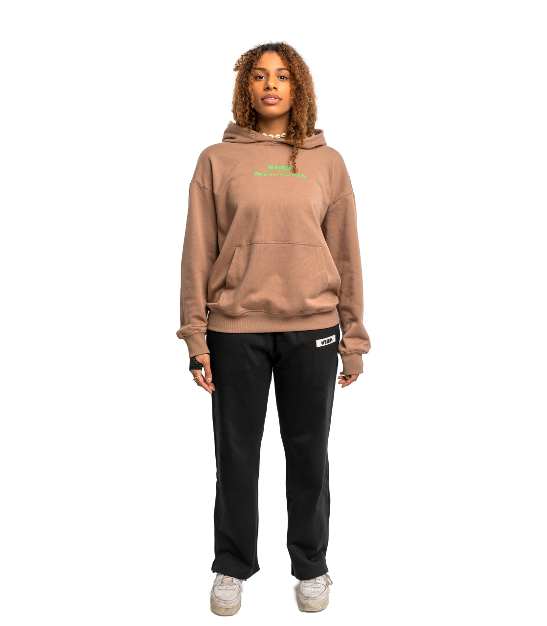 BIYA HOODIE - BROWN